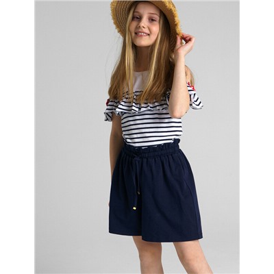 Шорты трикотажные для девочек