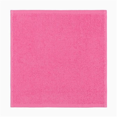 Салфетки махровые декоративные «Этель», 4 шт., 30×30 см, хлопок 100%, жёлтые/розовые