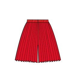 Юбка-шорты трикотажные для девочек