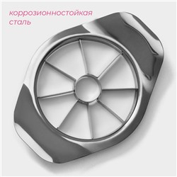 Овощерезка Доляна «Классика», d=9 см, серебристая