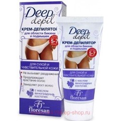 Ф-169 Deep depil Крем-депилятор для области бикини и подмышек 50 мл
