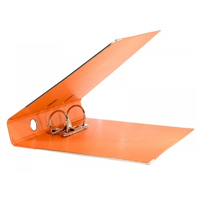 Папка-регистратор 55 мм PVC 2-стор. оранжевый, с уголками P2PVC-55/Org inФОРМАТ