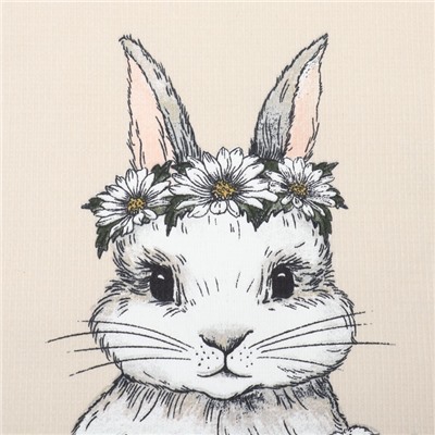 Набор кухонных полотенец «Доляна. Лови приятные моменты», 35×60 см-4 шт., 100% хлопок