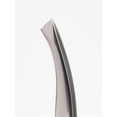 Пинцет для бровей профессиональный, скошенный, широкий, 8.5 см