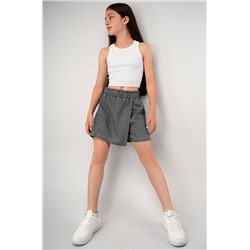 Джинсовая юбка-шорты для девочки Happyfox