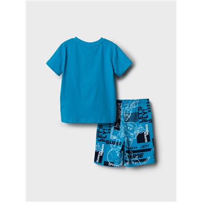 Комплект трикотажный для мальчиков: фуфайка (футболка), шорты