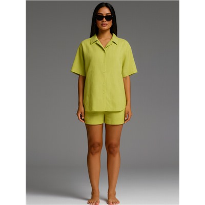 КОМПЛЕКТ ЖЕНСКИЙ (ЖАКЕТ, ШОРТЫ) 592498