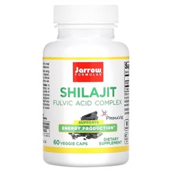Jarrow Formulas, комплекс с мумие и фульвокислотой, 250 мг, 60 вегетарианских капсул