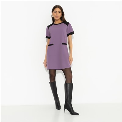 Платье мини, За день до отпуска (lilac)