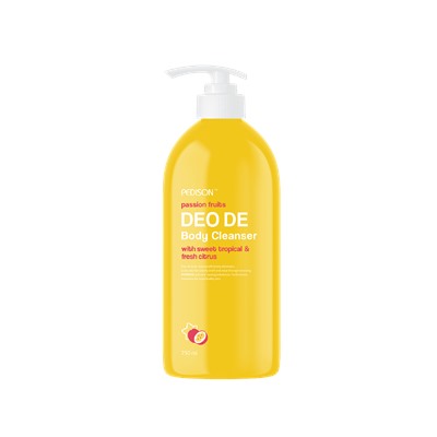 Pedison Гель для душа с ароматом фруктов 750 мл Deo De Body Cleanser Passion Fruits