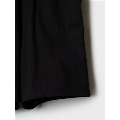 Комплект трикотажный для девочек: фуфайка (футболка), шорты