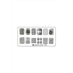 Planet Nails Диск с шаблонами для дизайна ногтей 23088, в ассортименте KRISTALLER, 1109458