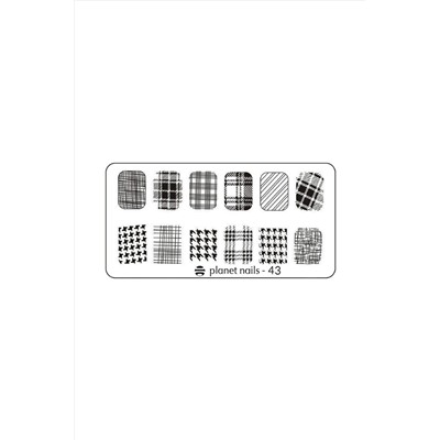 Planet Nails Диск с шаблонами для дизайна ногтей 23088, в ассортименте KRISTALLER, 1109458