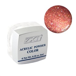 ZO Акриловая пудра для дизайна ногтей PC-30, сангиновый, 8 г 11511