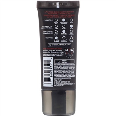 L'Oreal, Тональная основа Infallible Pro-Matte, оттенок Cocoa 112, 30 мл