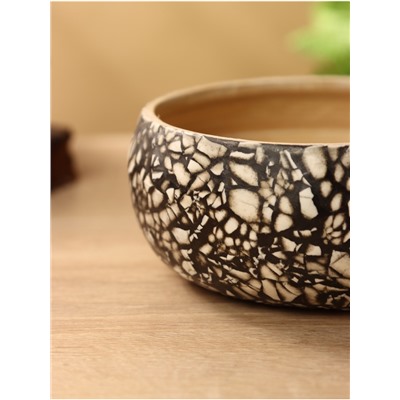 Ваза для фруктов, 15×15×6 см, бамбук