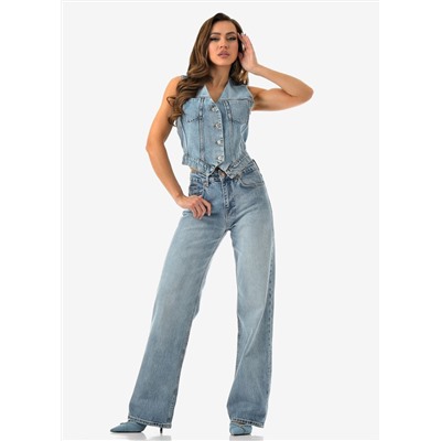 Женские джинсы прямые CRACPOT