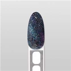 Гель лак для ногтей кошачий глаз, трехфазный, 10 мл, LED/UV, голубой (39)