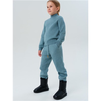Комплект трикотажный для девочек: джемпер, брюки