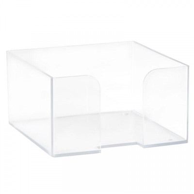 Пластбокс для бумажного блока 9х9х5 см ПЛ61 Стамм