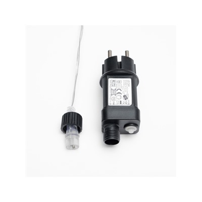 Неоновая фигура «Снежинка», 37 см, 288 LED, 12 В, 8 режимов, свечение белое/тёплое белое