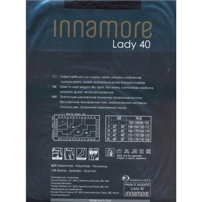 Колготки классические, Innamore, Lady 40