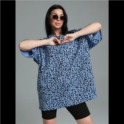 Футболка Ирбис (Голубой)