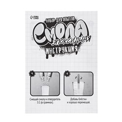 Набор для опытов «Эпоксидная смола», сережки-мишки, набор для творчества