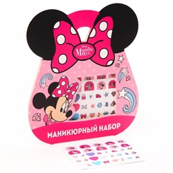 Наклейки для ногтей детские, Минни маус