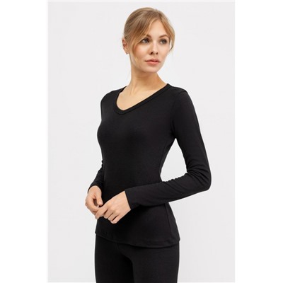 Фуфайка термо женская 602217 (Черный)