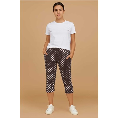 Бриджи женские в горох 4.кор