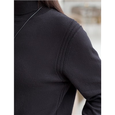 Свитер тонкой вязки из хлопка с кашемиром