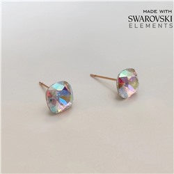 Серьги с кристаллами Swarovski