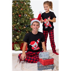 Детская новогодняя пижама Happyfox