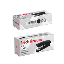 Степлер 10 на 20 листов 28233 "Эко. Классика" черный ErichKrause