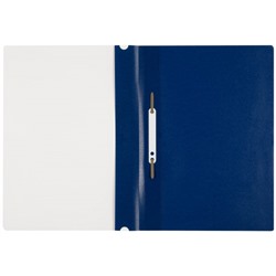 Скоросшиватель А4 пластиковый  синий 0,18мм TC4018B inФОРМАТ