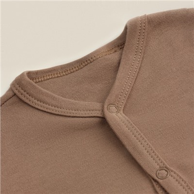 Набор комбинезонов 2 шт. SL HOME рост 74-80 см, бежевый, кофейный