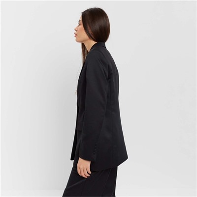 Пиджак женский однобортный MIST, размер 50, чёрный