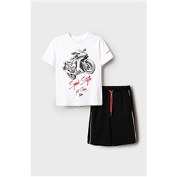 Комплект трикотажный для мальчиков: фуфайка (футболка), шорты PLAYTODAY, 1239867