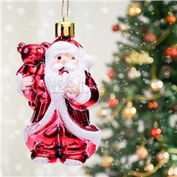 Набор новогодних украшений "Дедушка Мороз"в пакете