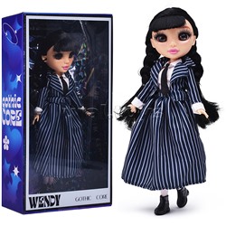 Модная кукла коллекция Glam Core, Венди Gothic Core, школьная форма, 27см