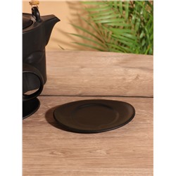 Набор для чаепития «Чёрный глаз», чайник, 2 чайные пары, керамика