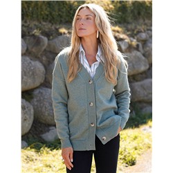 Кардиган из пряжи с кашемиром