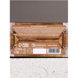 Подарочный набор «23 февраля», гель для душа и мочалка для тела, аромат пряный виски, 200 мл, Чистое счастье