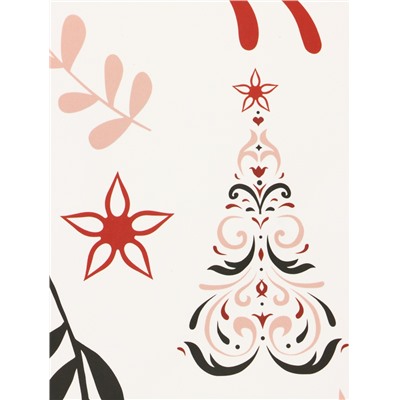 Пакет подарочный новогодний ламинированный горизонтальный «Праздник в лесу», 49×40×19 см