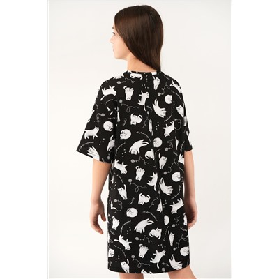 Туника оверсайз для девочки Happyfox