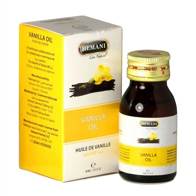 Hemani Vanilla Oil / Ванильное Масло 30 мл