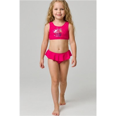 Купальный костюм трикотажный для девочек PLAYTODAY, 1239917