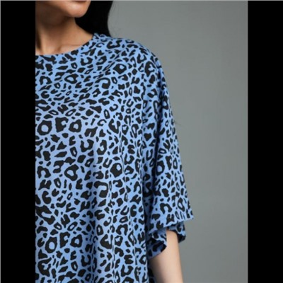 Футболка Ирбис (Голубой)