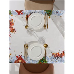 Скатерть новогодняя «Этель. Новогодняя сказка», 150×110 см ±3 см с ГМВО, 100% хлопок